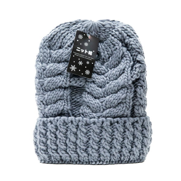 Beanie (Crochet/22cm/¯16cm/SMCol(s): Grey)