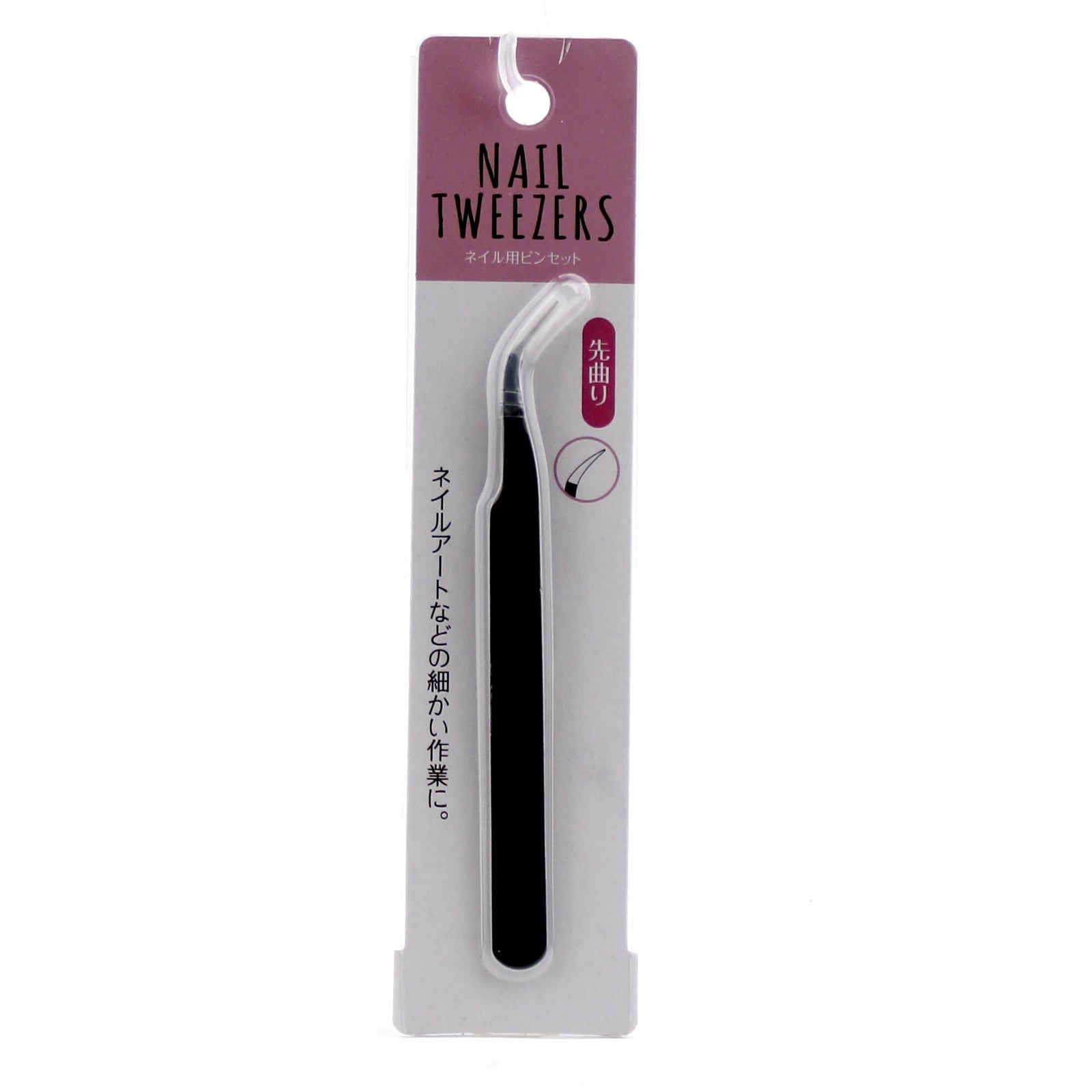 Tweezers (Stainless Steel/Nail Art/12cm)