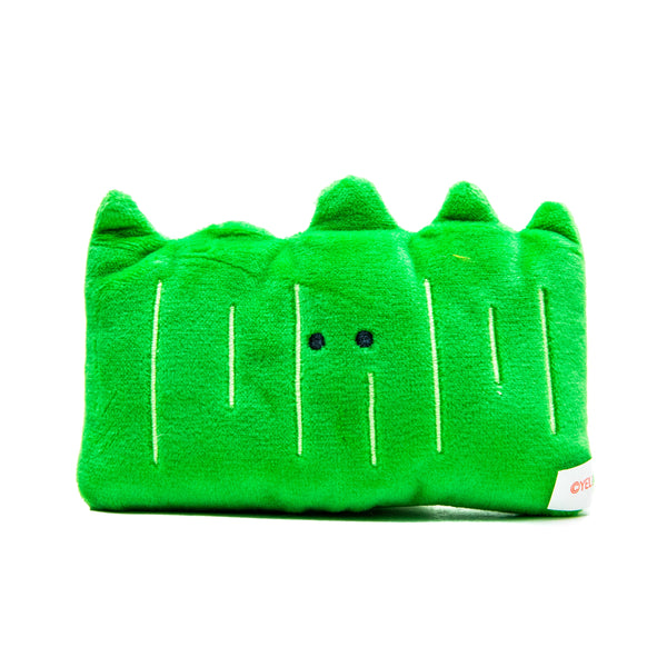 Plushie (Key Chain/Cute Eyes Bento Box: Lunchbox Divider/Palm Size/3x10.5x7cm/Yell/SMCol(s): Green)