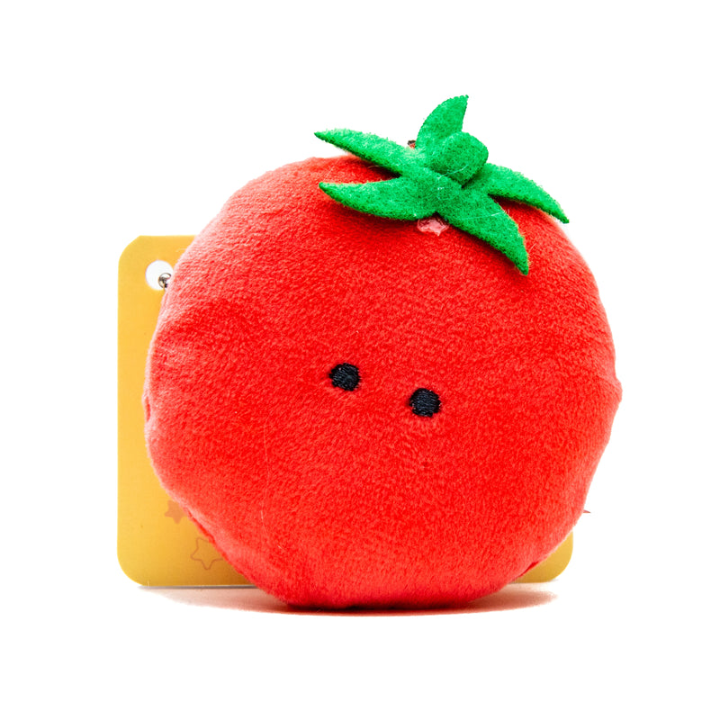 Plushie (Key Chain/Cute Eyes Bento Box: Mini Tomato/Palm Size/2x6x8cm/Yell/SMCol(s): Red)