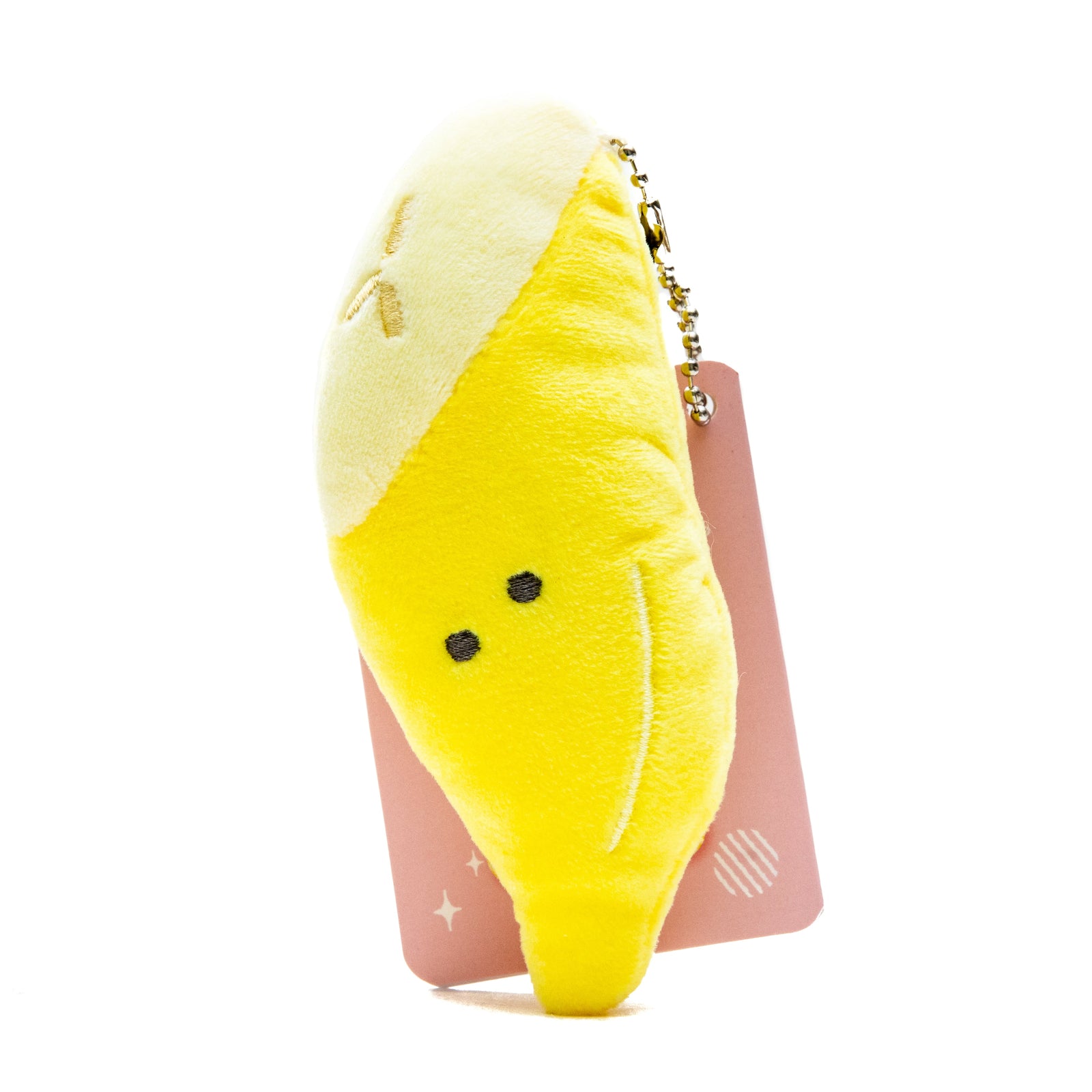 Plushie Key Chain Cute Eyes School Lunch Cut Banana