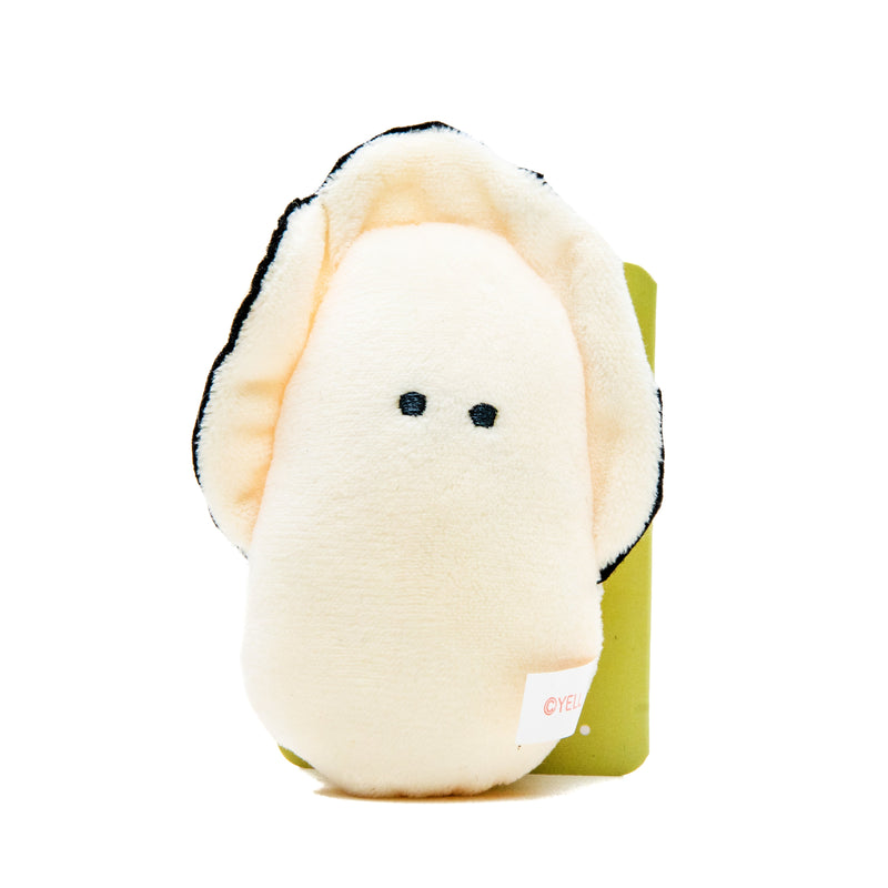 Plushie (Key Chain/Cute Eyes Japanese Restaurant: Raw Oyster/Palm Size/2x6x10cm/Yell/SMCol(s): Beige)