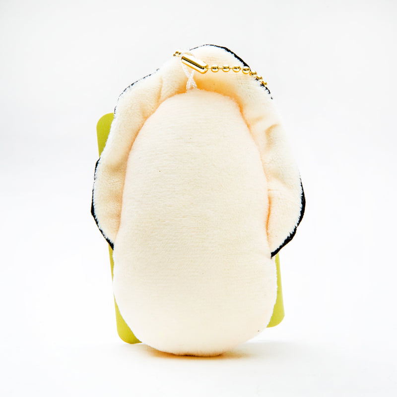 Plushie (Key Chain/Cute Eyes Japanese Restaurant: Raw Oyster/Palm Size/2x6x10cm/Yell/SMCol(s): Beige)