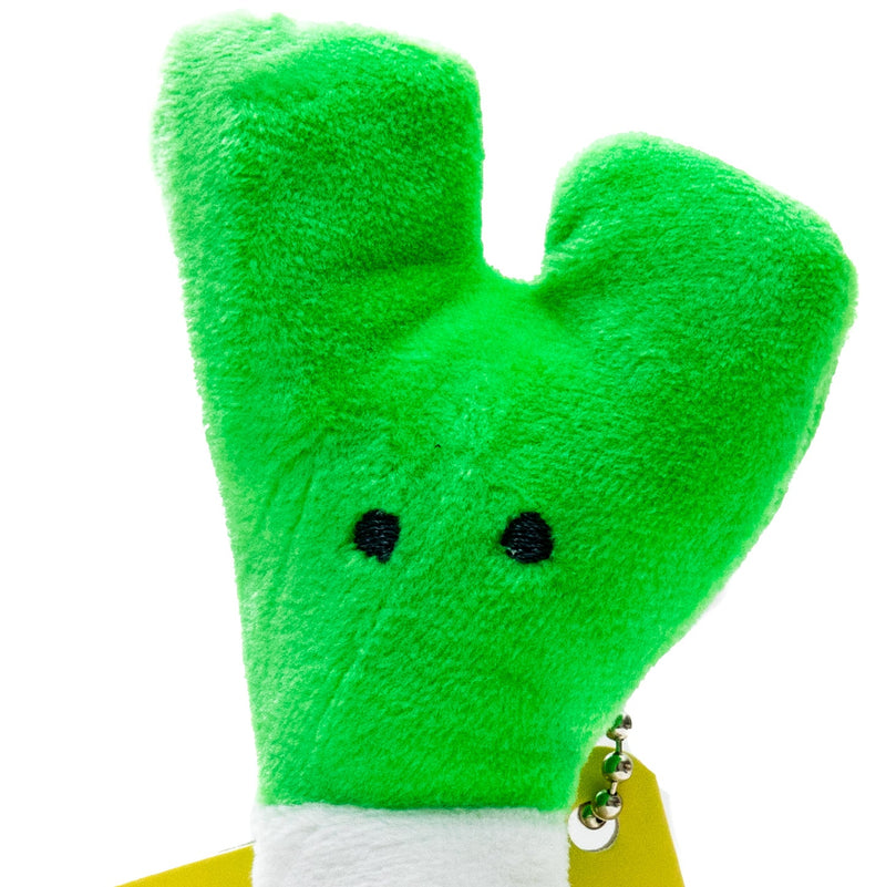 Plushie (Key Chain/Cute Eyes Vegetable Shop: Green Onion/Palm Size/5.5x14cm/SMCol(s): Green,White)