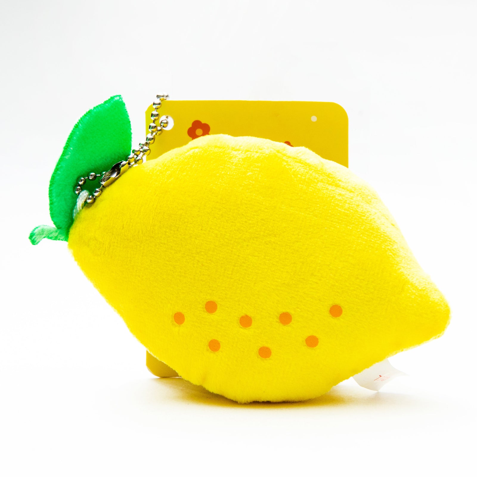 Plushie Key Chain Cute Eyes Vegetable Shop Lemon