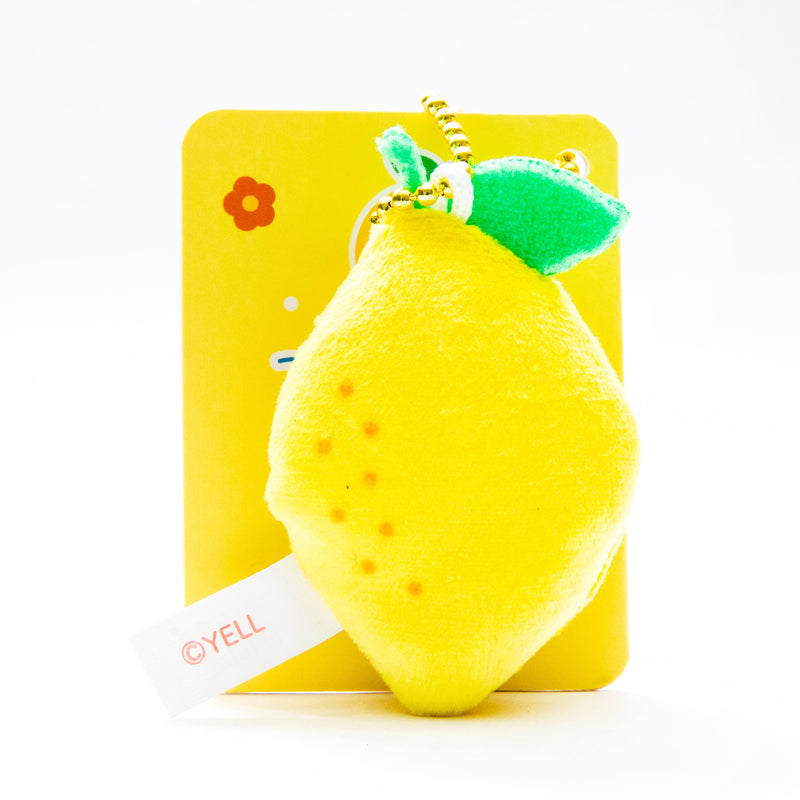 Plushie (Key Chain/Mini/Cute Eyes Vegetable Shop: Lemon/Palm Size/4x5cm/SMCol(s): Yellow)