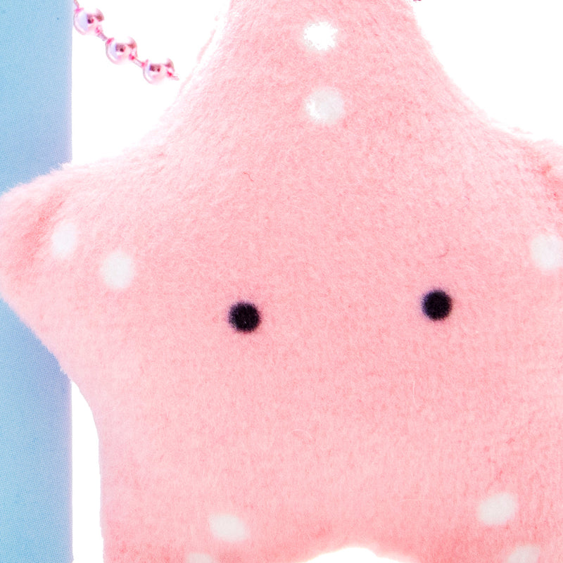 Plushie (Key Chain/Mini/Cute Eyes Aquarium: Starfish/Palm Size/4.5x4.5cm/SMCol(s): Pink)