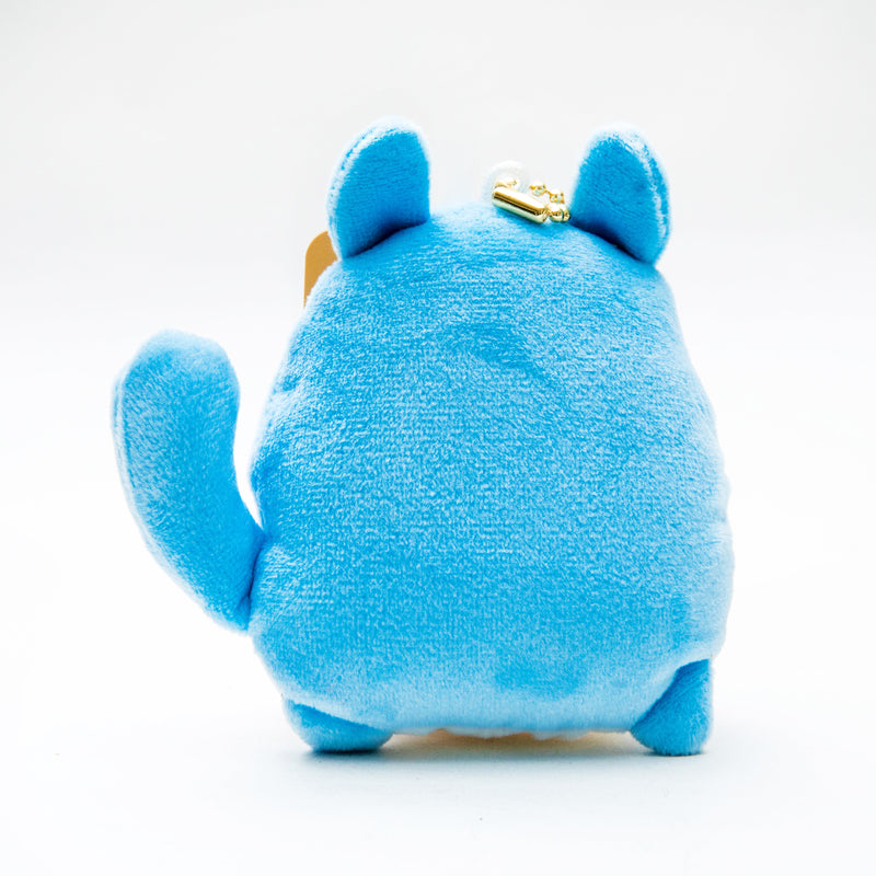 Plushie (Key Chain/Cute Eyes Zoo: Chinchilla/Palm Size/Size varies/2x7.5x9cm/SMCol(s): Blue)