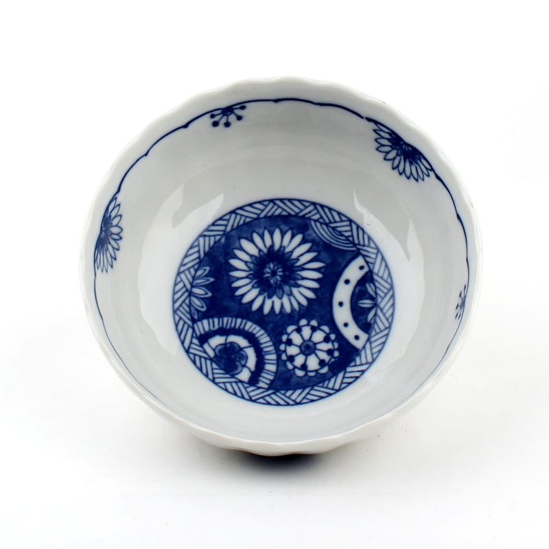 Chrysanthemum 14 cm Ceramic Bowl