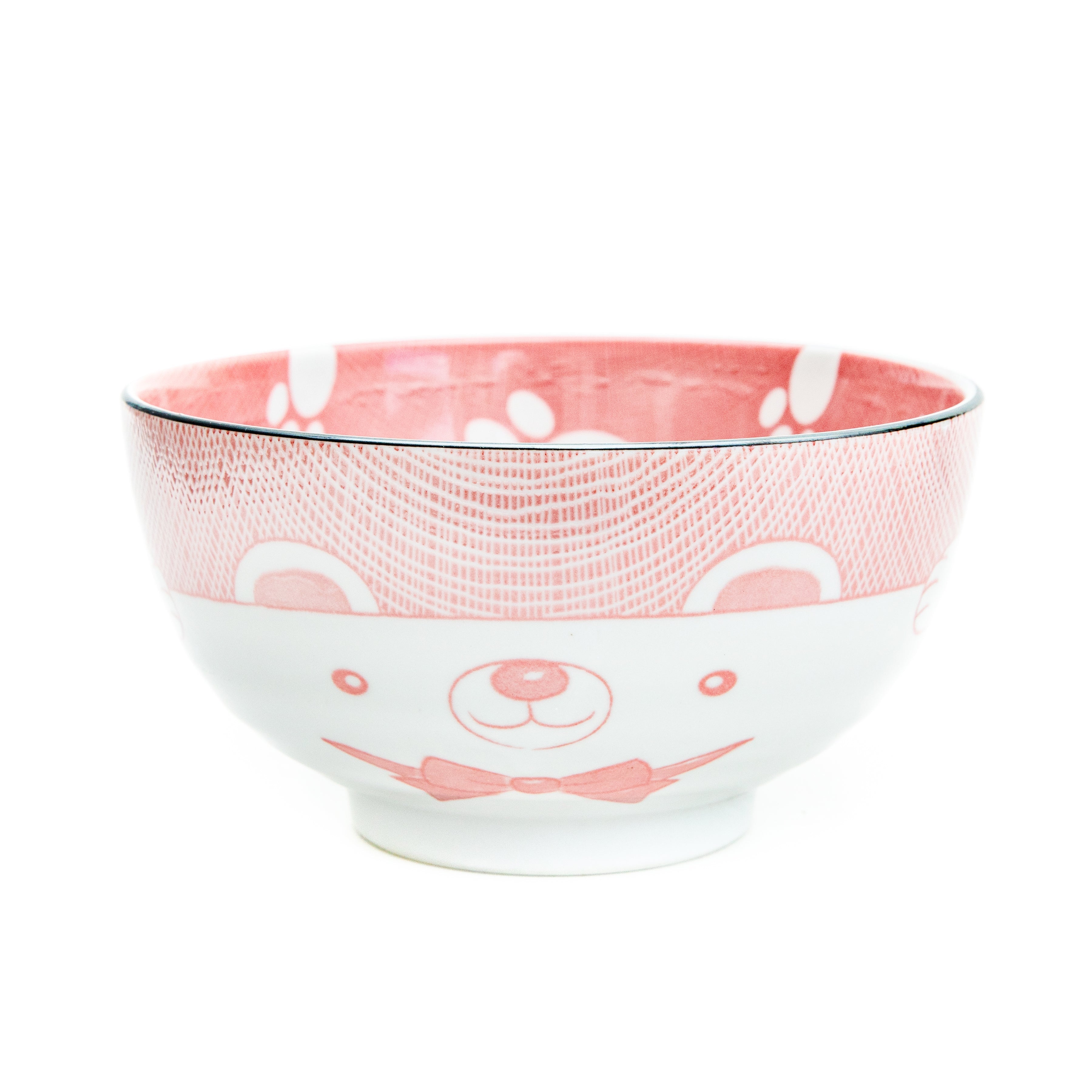 Shop Japanese Cute Bear Porcelain Bowl online at Oomomostore.com