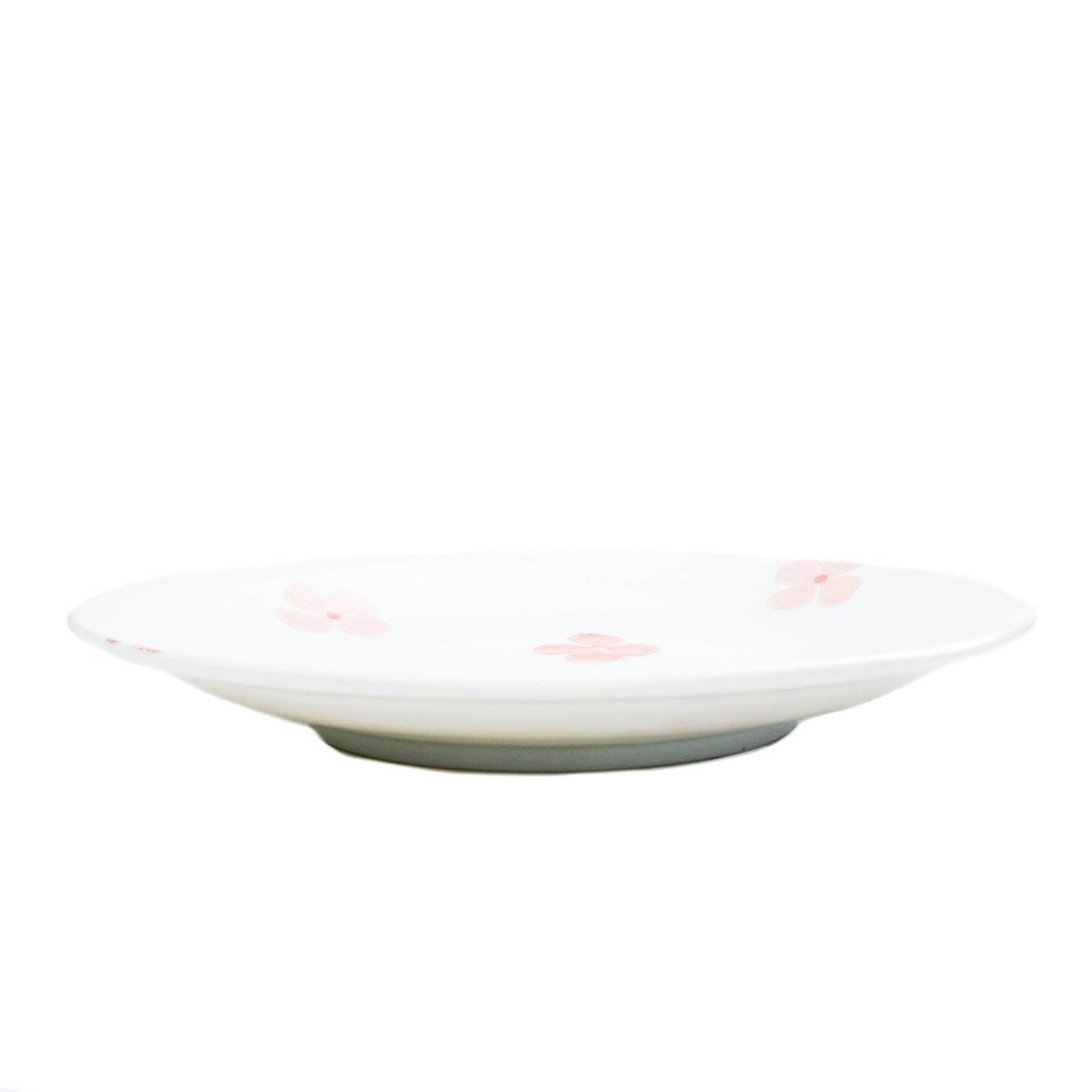 Japanese Ceramic Lightweight Scattered Flower Plate