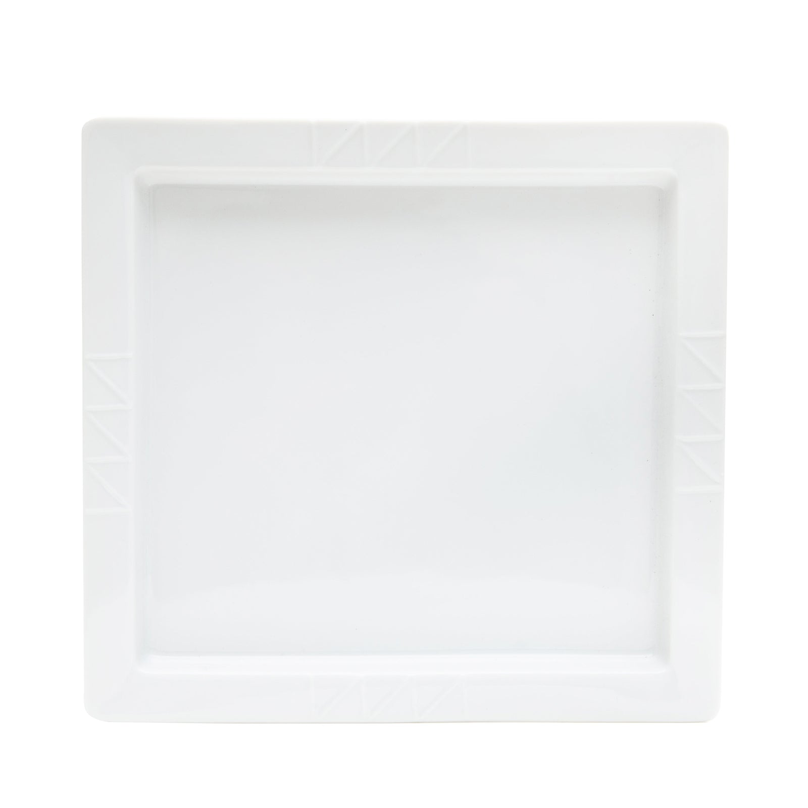 Large Rectangular Rim Porcelain Plate