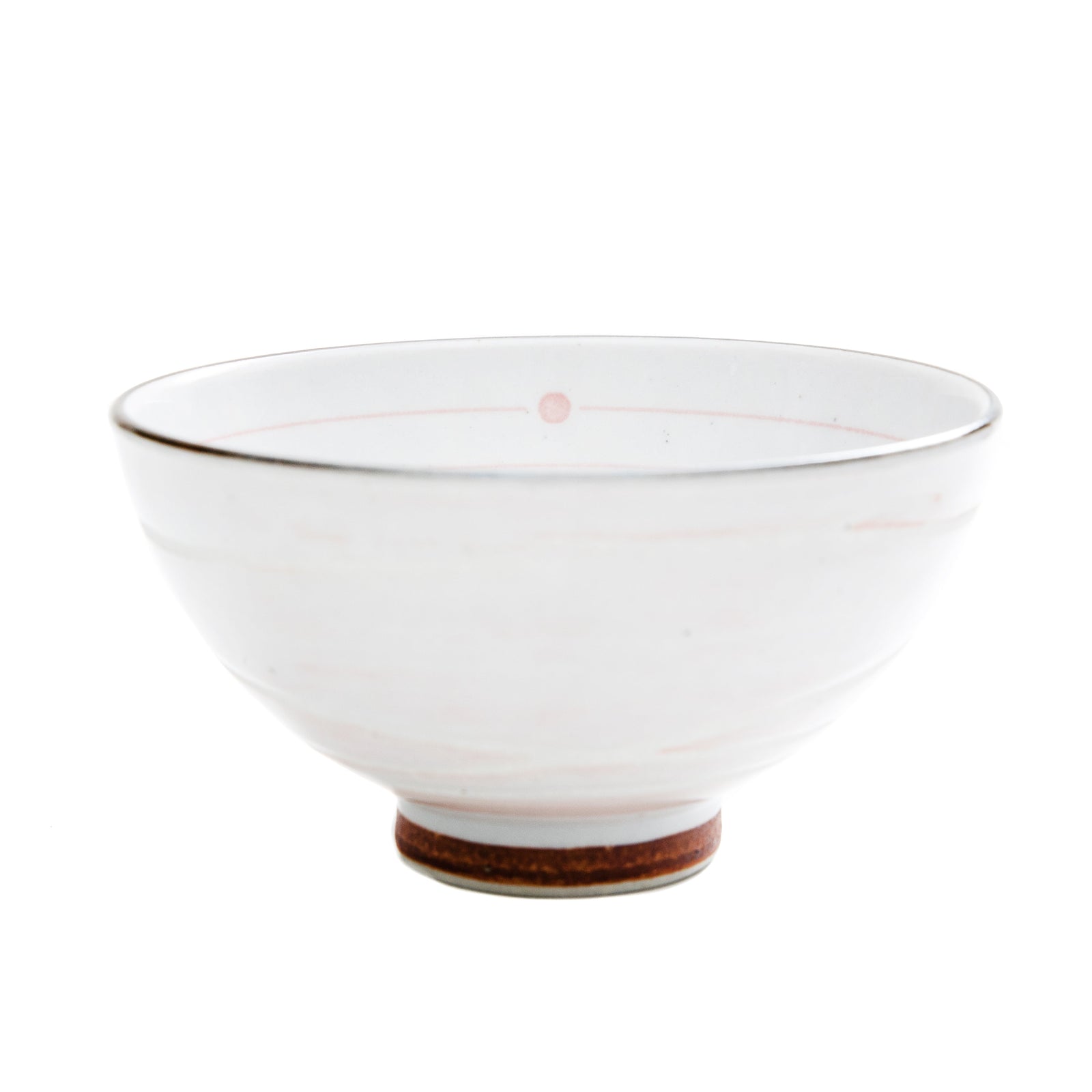 Beige Swirl Porcelain Bowl