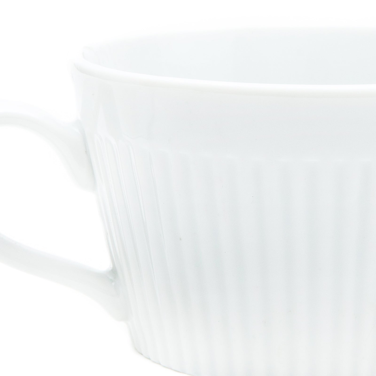 Japanese Plain White Soup Mug