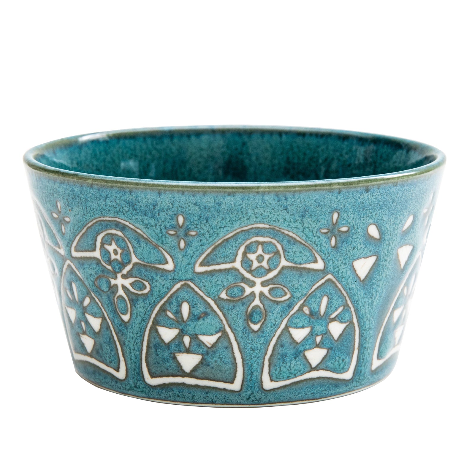 Green Moroccan Porcelain Small Bowl