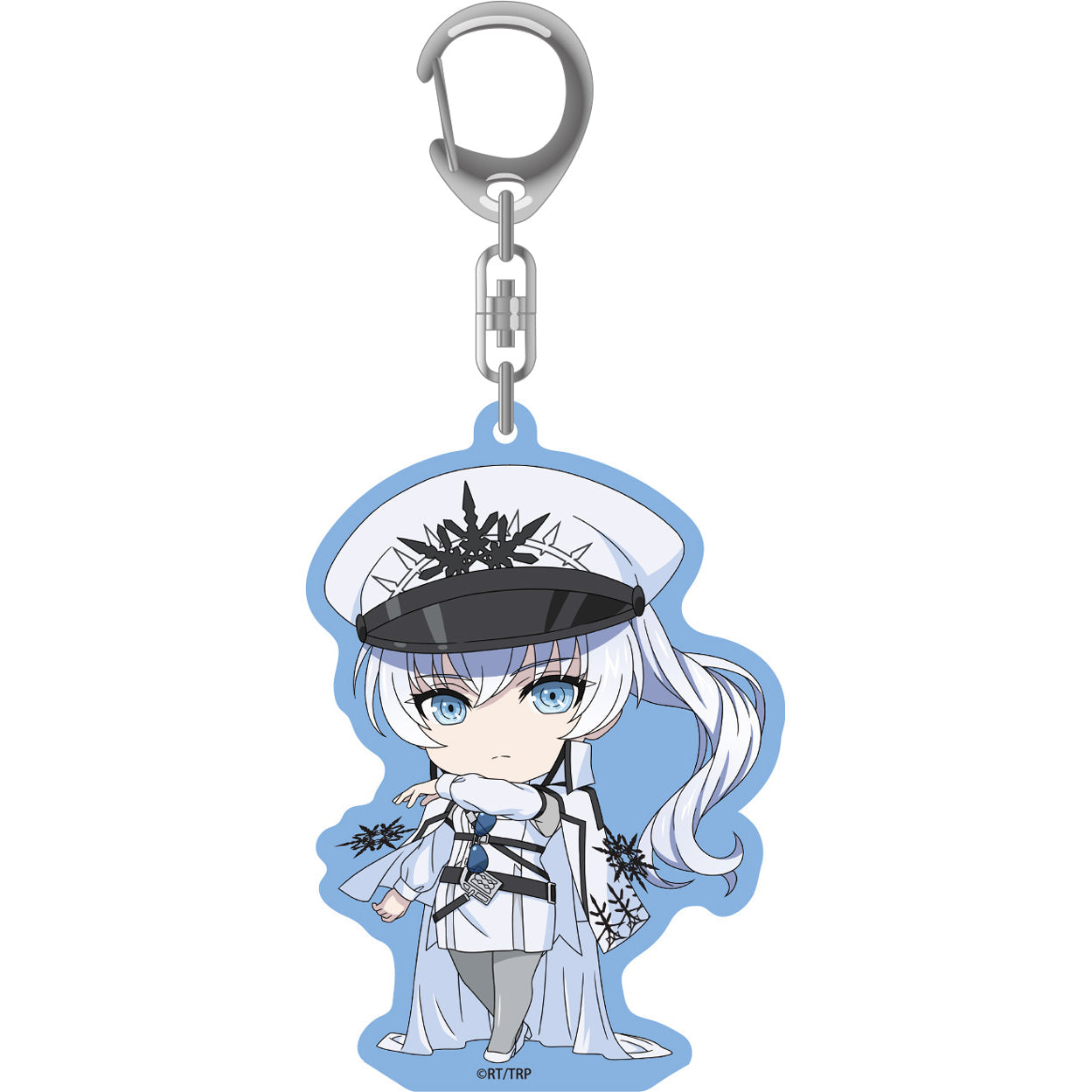 RWBY Ice Queendom Nendoroid Plus Acrylic Keychain (Weiss Schnee: Nightmare Side)