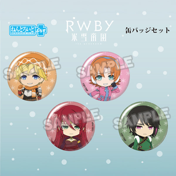 RWBY Ice Queendom Collectible Pinback store Button Set