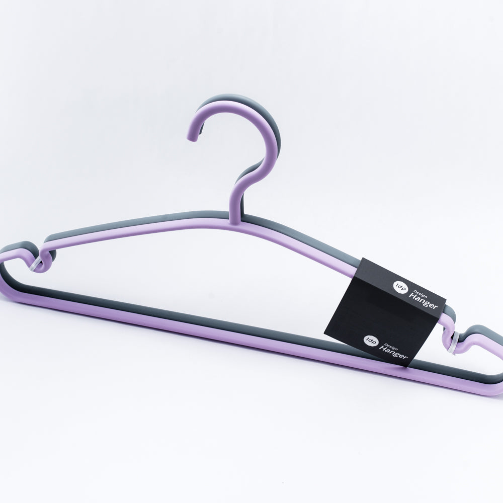 Japanese Clothes Hanger (Purple/Gray)