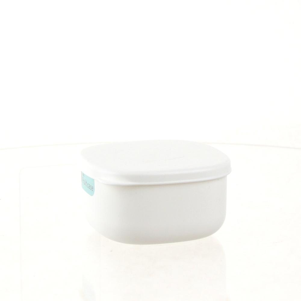 Storage Case (PP/Microwave-Safe/With Lid/Fruits/10.2x10.2cm / 340mL)