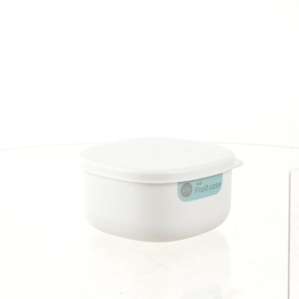 Storage Case (PP/Microwave-Safe/With Lid/Fruits/10.2x10.2cm / 340mL)