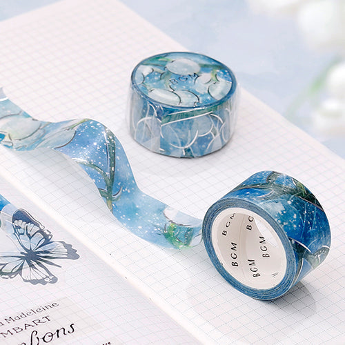 BGM Foil Stamping Masking Tape (Watercolour Flower: Lily of the Valley)