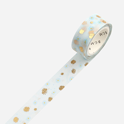 BGM Foil Stamping Daisy Masking Tape