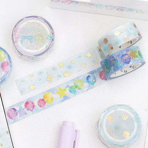 BGM Foil Stamping Daisy Masking Tape