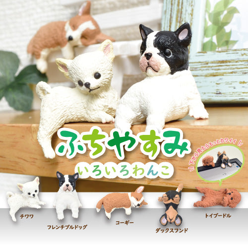 Collectible Dog Taking a Break Figurines Blind Box