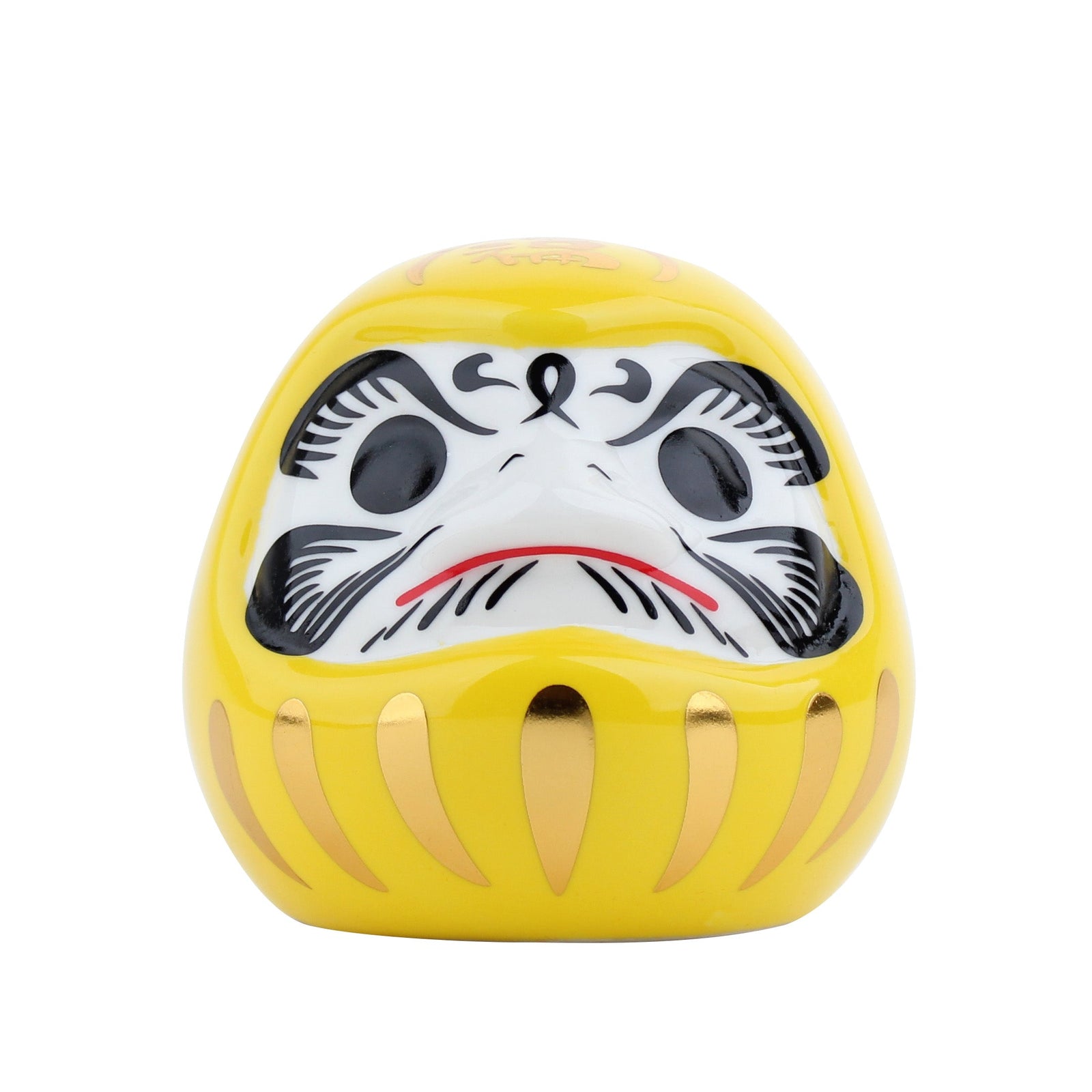 Ceramic Daruma (Yellow)