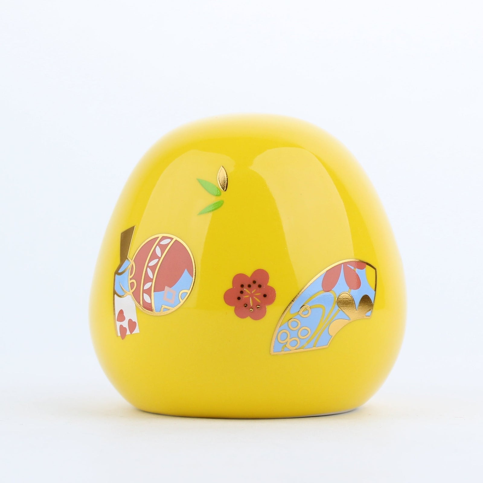 Ceramic Daruma (Yellow)