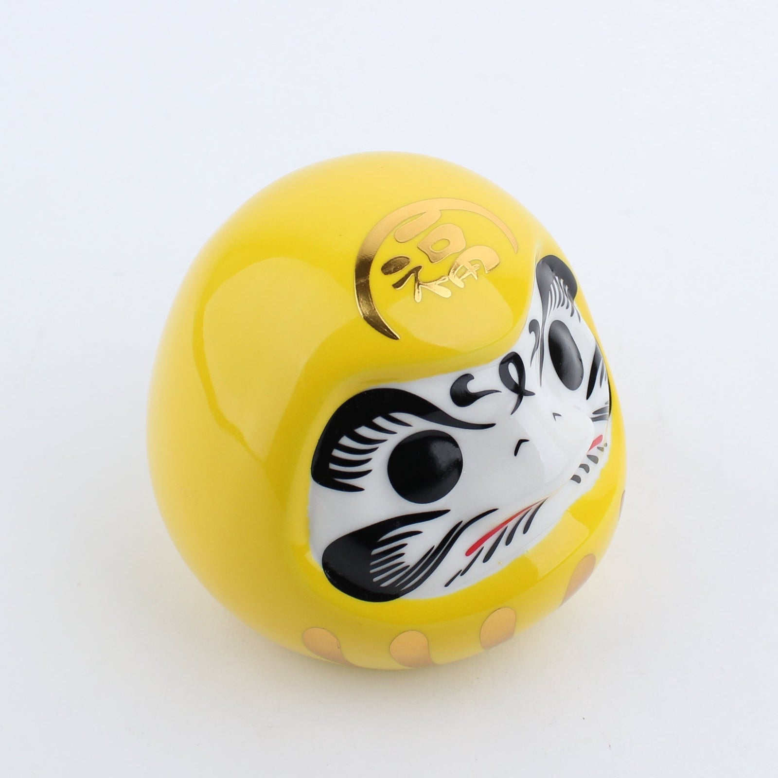 Ceramic Daruma (Yellow)