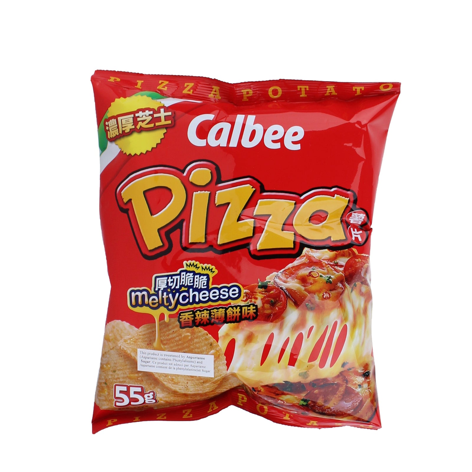 Calbee Spicy Pizza Potato Chips