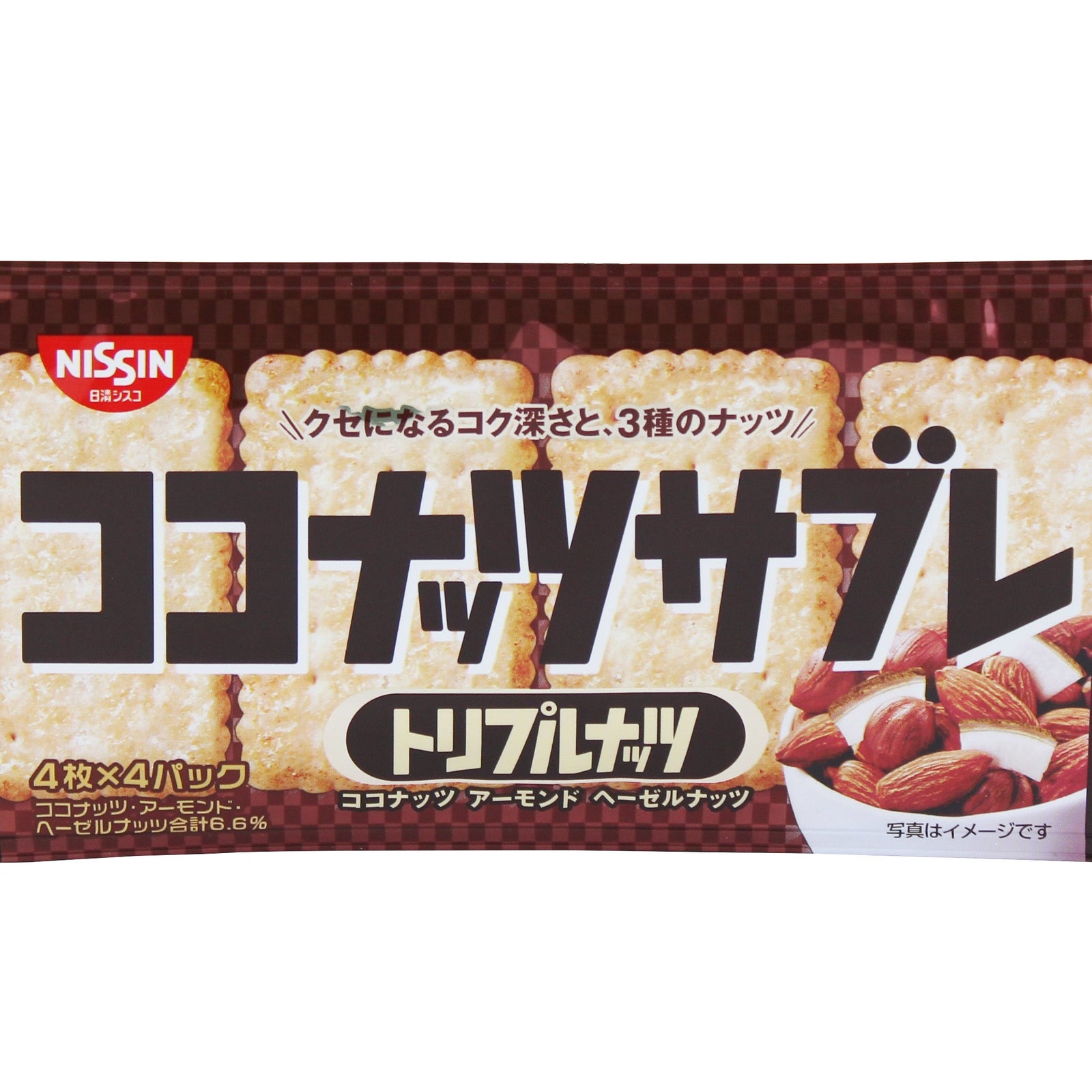 Nissin Cisco Coconut Sable Triple Nuts 16p