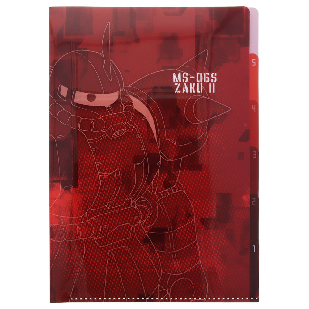 Sun-Star Gundam MS-06S Zaku II File Folder