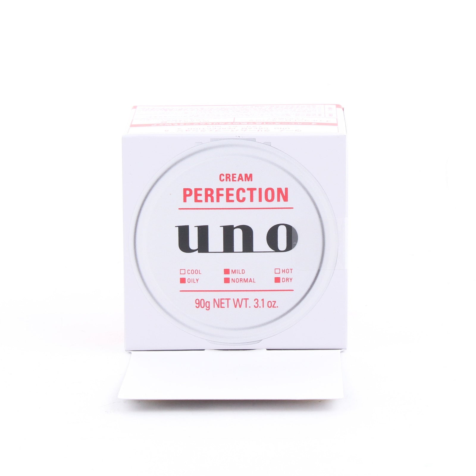 Shiseido Uno Cream Perfection For Dry Skin All-in-One Face Cream 90 g