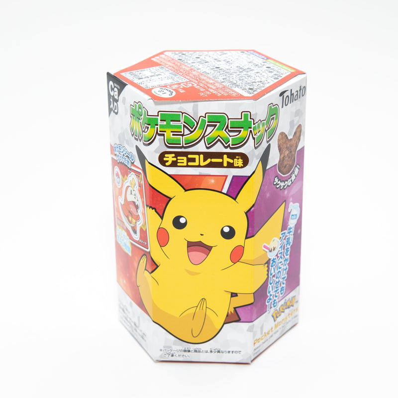 Salgadinho de Milho Japones Sabor Chocolate Pokemon Tohato - 23 gramas -  Hachi8