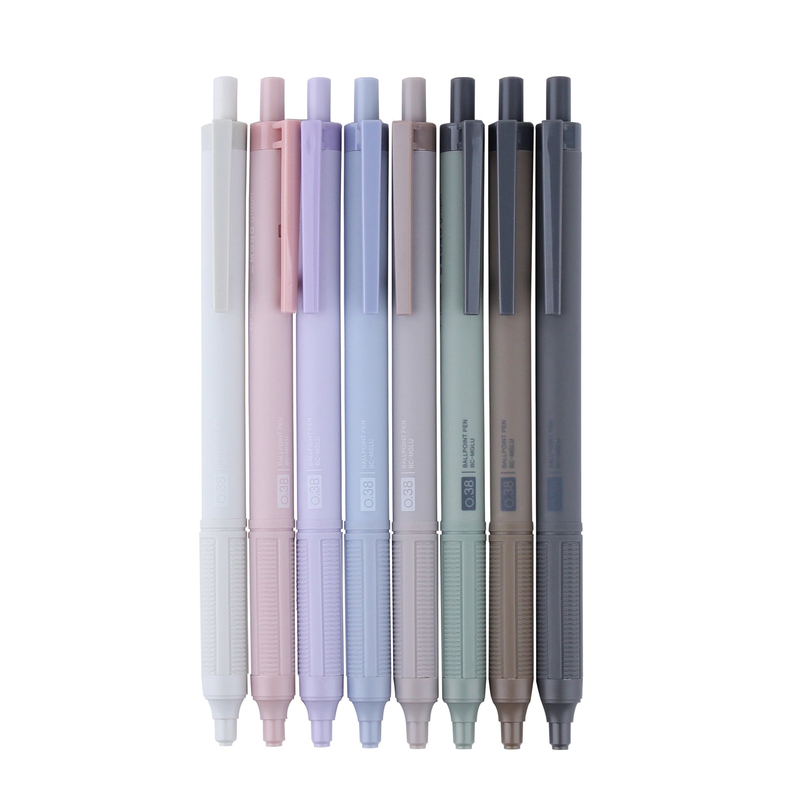 Tombow Monograph Light Permanent Ink Ballpoint Pen (0.38mm) - Smoky White