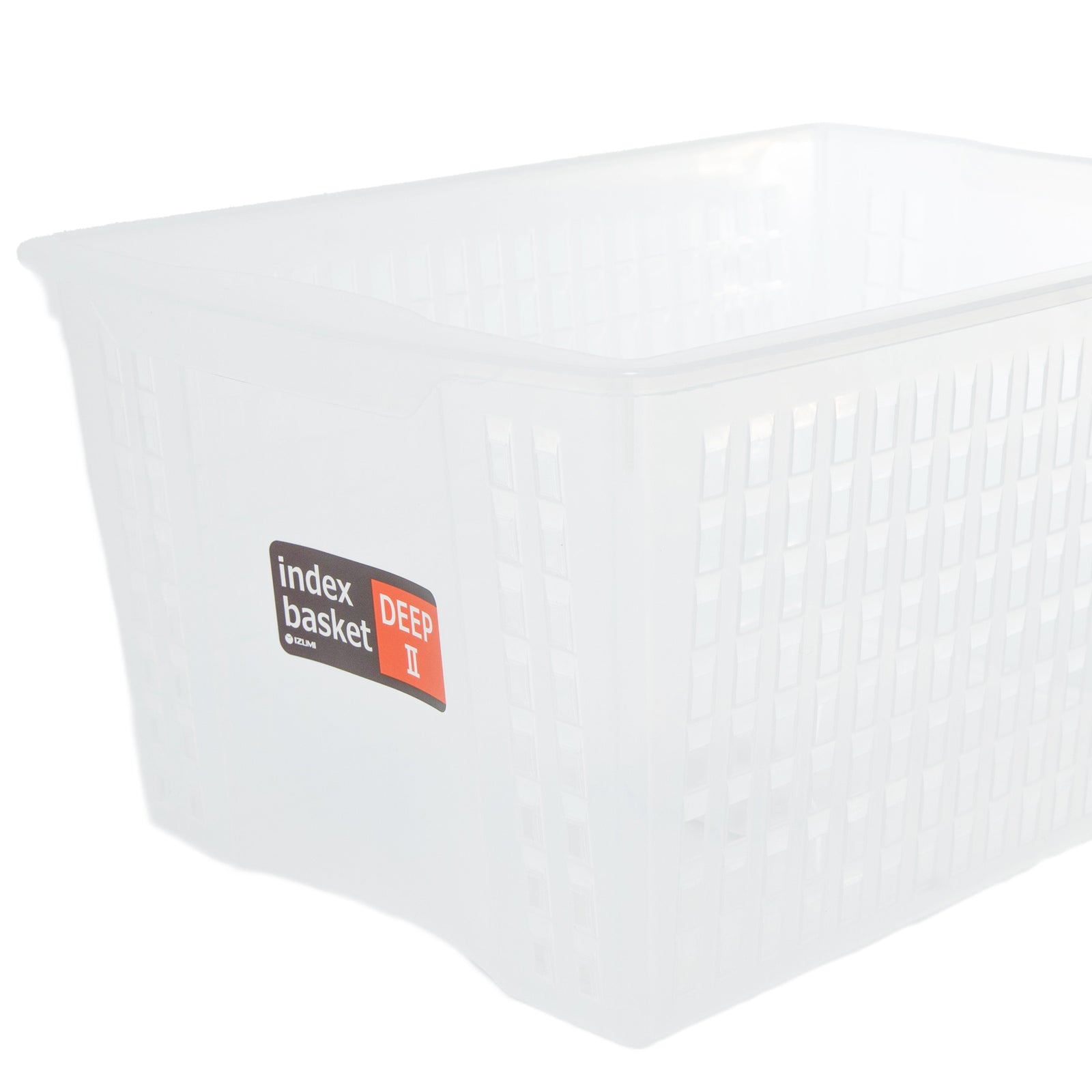 Clear Plastic Storage Basket