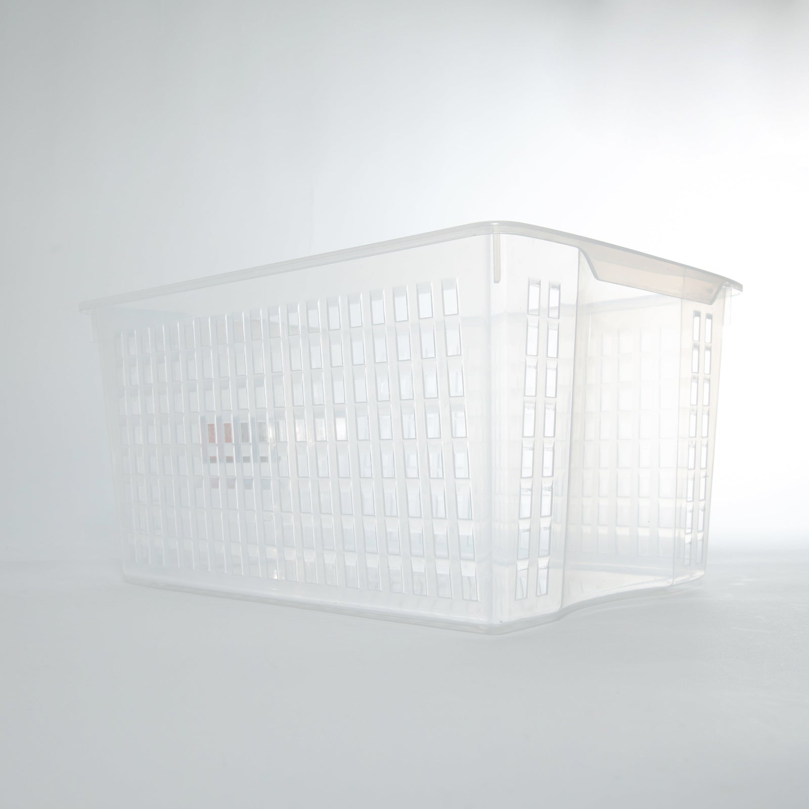 Clear Plastic Storage Basket