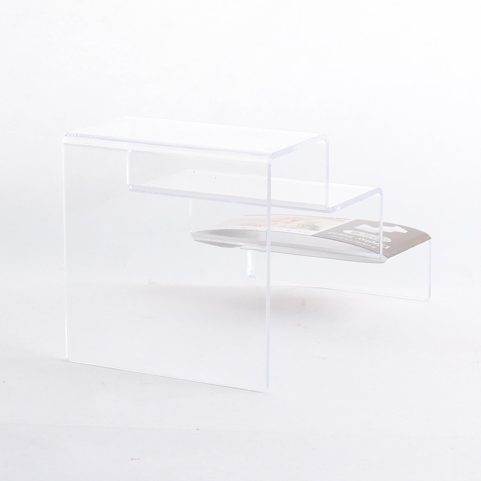 Tiered Doll Stand Clear Display Stand - Individual Package