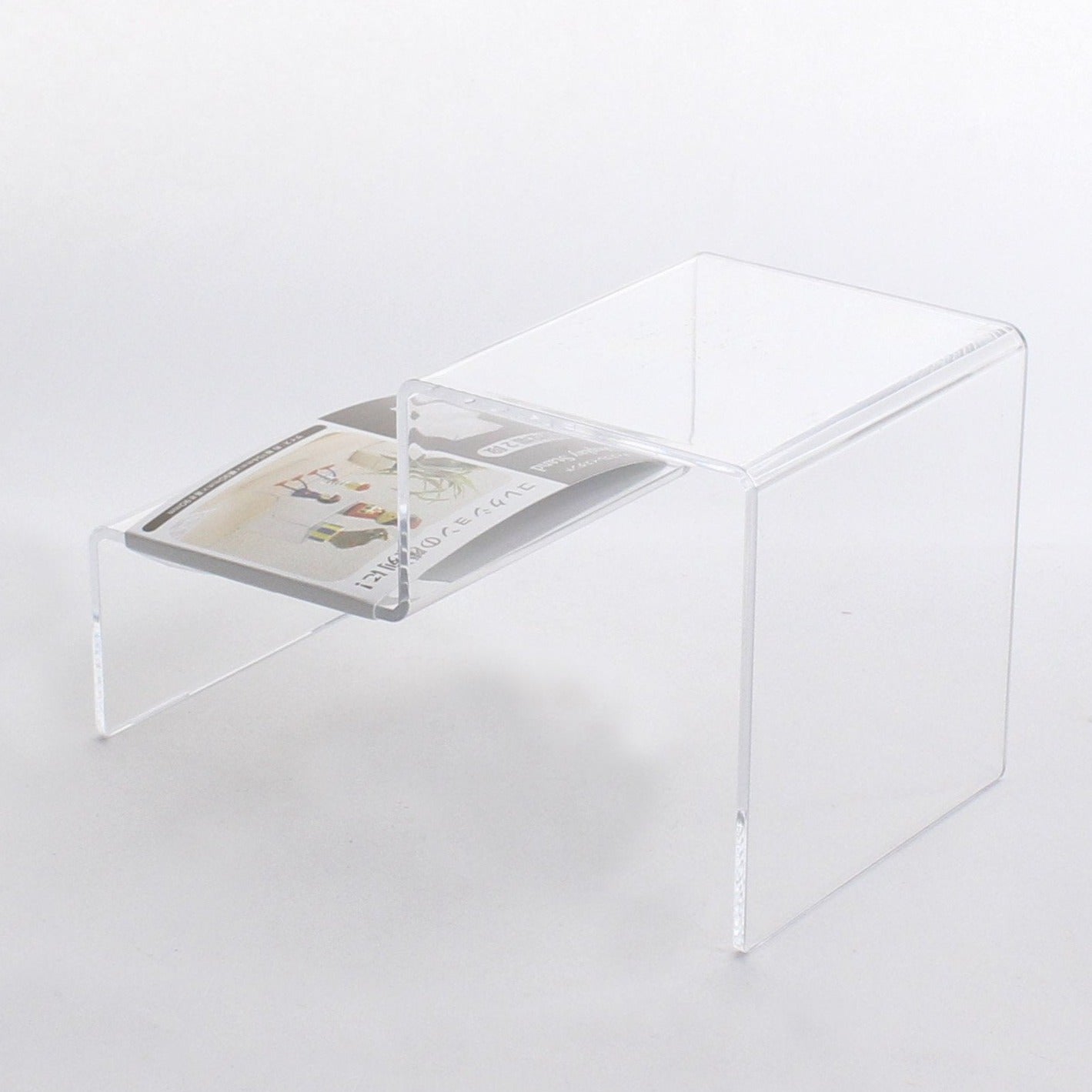 2-Tier Clear Display Stand - Individual Package