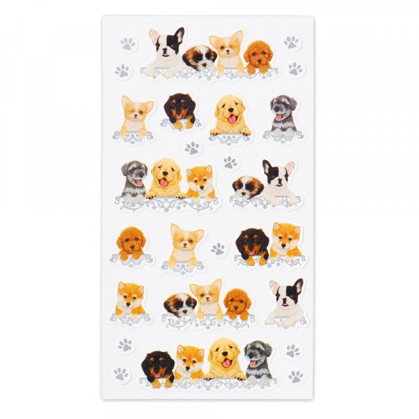 NB Foron Large Stickers - Puppies