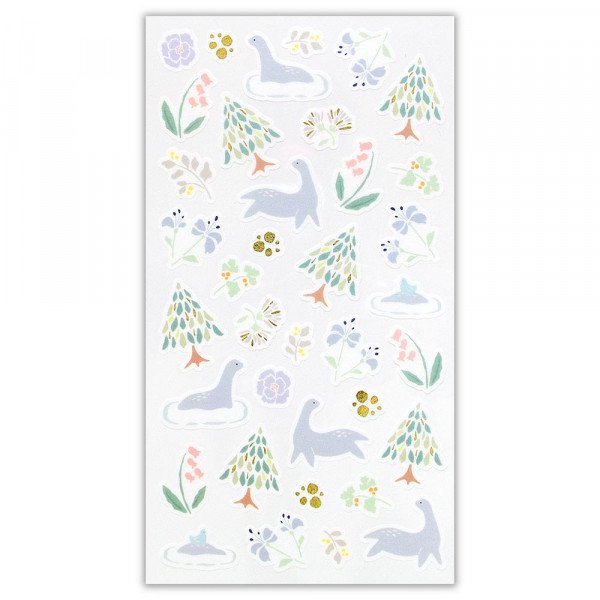 NB Washi Paper Mountain Life Large Stickers - Mythical Creature