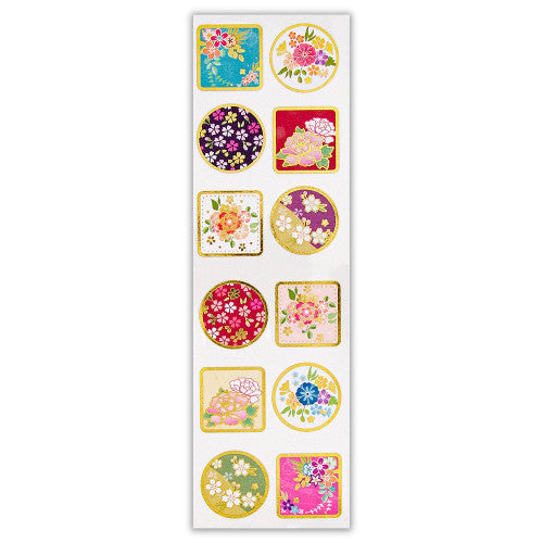 NB Co Japanese Style Flower Stickers 5024108