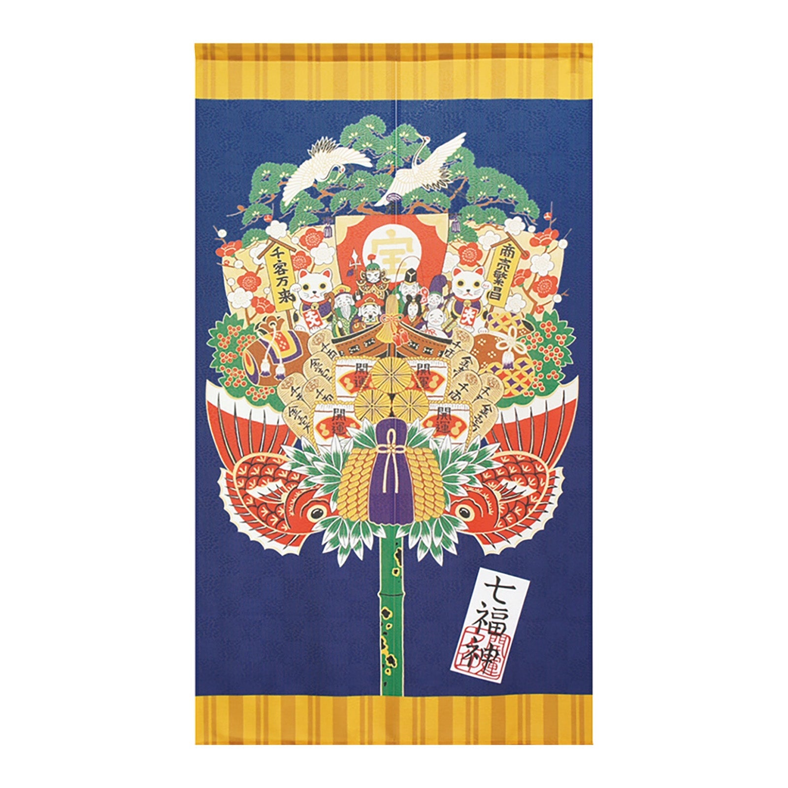 Japanese Style Seven Lucky Gods