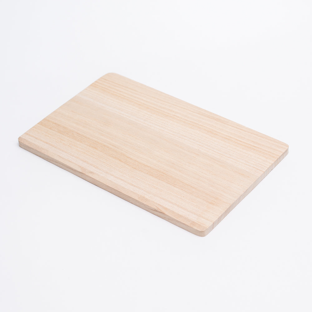 Natural Wood Cutting Board (22.5x14cm)