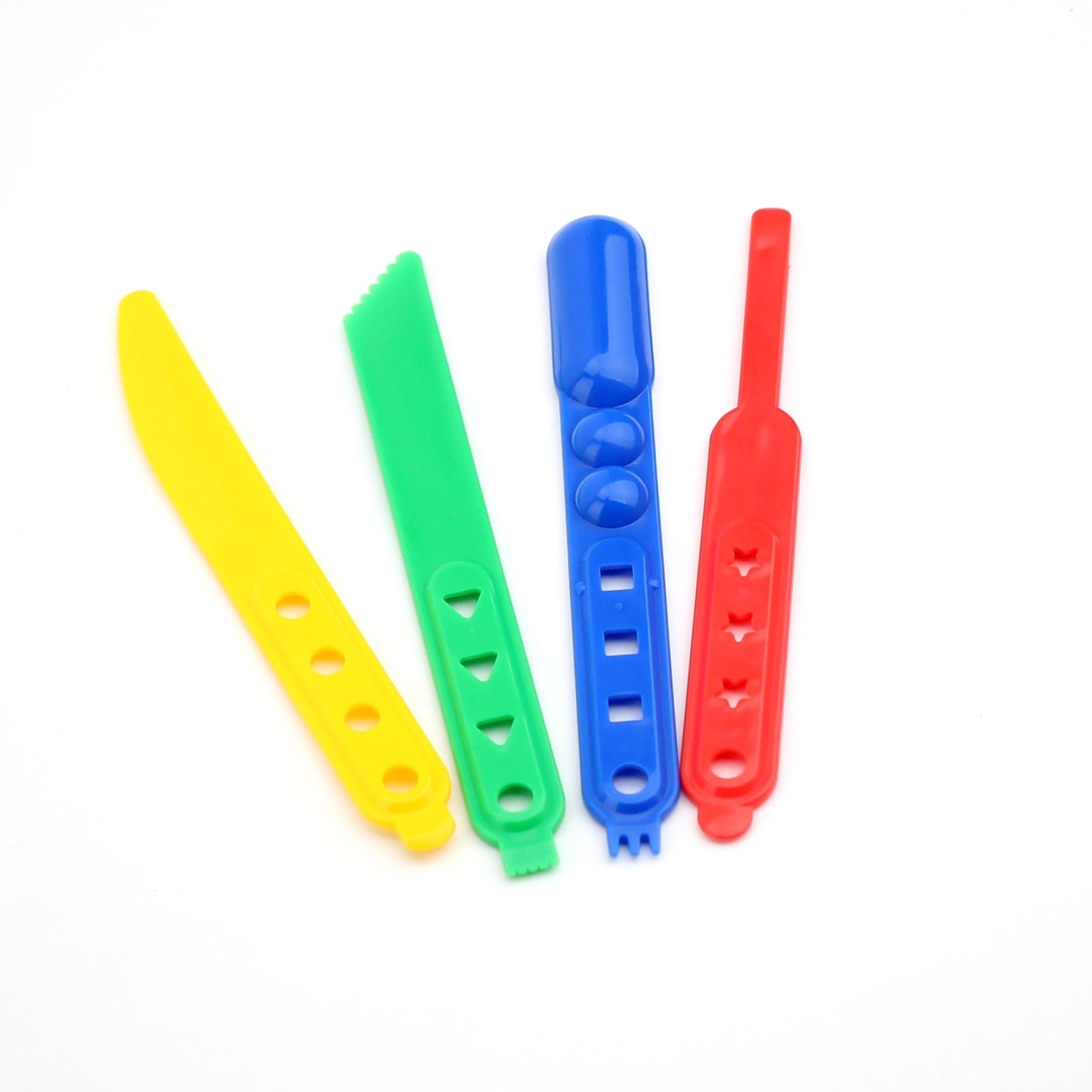 Clay Spatula (PP/Clay/4xCol/4pcs)