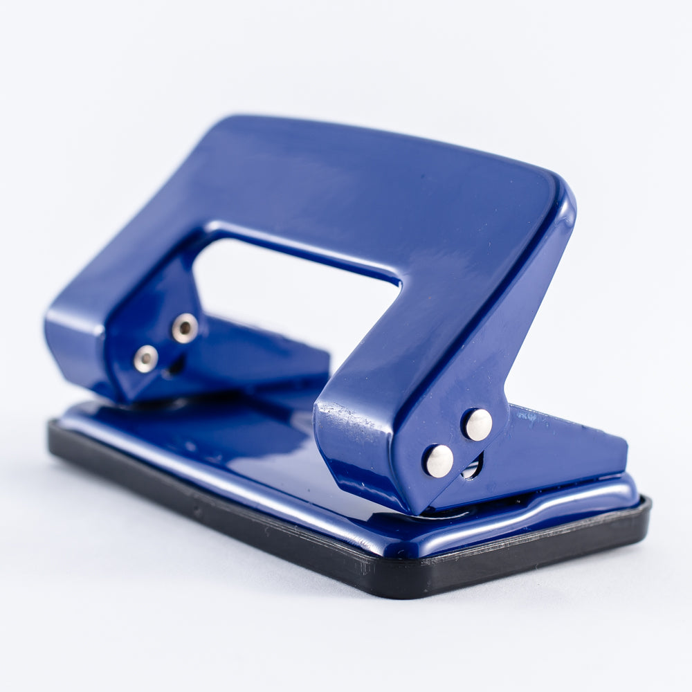 2-Hole Punch(5.5 x 10.4 x 5.9 cm) - Blue