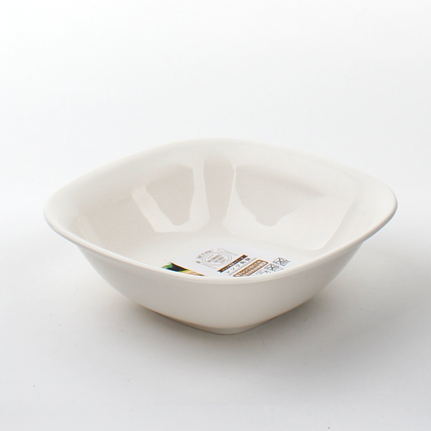 Bowl (PP/Square/WT/15.9x15.9x5.1cm / 550mL)