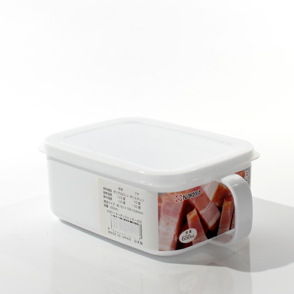 Food Container (PP/PE/With Handle/Food/6.2x10.5x16.1cm / 650mL)